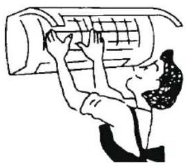 Cartoon illustration of a person using a computer to press their keyboard (no text or symbols present).