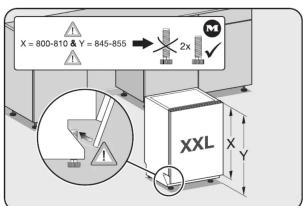 X = 800-810 & Y = 845-855 2x XXL X Y