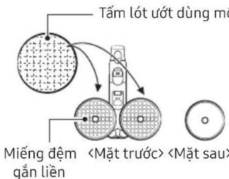Tấm lót ướt dùng mó Miếng đệm gable liền