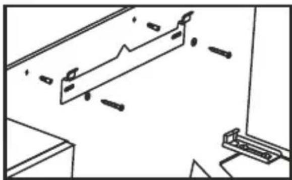 Pure technical line drawing of a mechanical assembly without any text, numbers, or symbols
