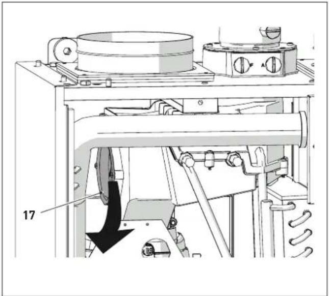 SIME MURELLE REVOLUTION 30 - Cleaning the smoke exchanger - 1
