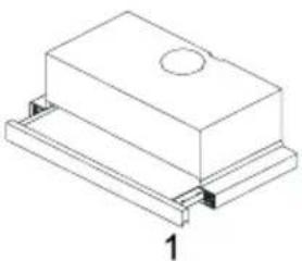 BEKO HNT61310X - Додатоци за монтирање - 1