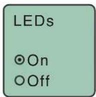 Lectrosonics DPR-A/E01 - Turn LEDs On/Off - 2