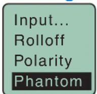 Lectrosonics DPR-A/E01 - Selecting Phantom Power Supply - 1