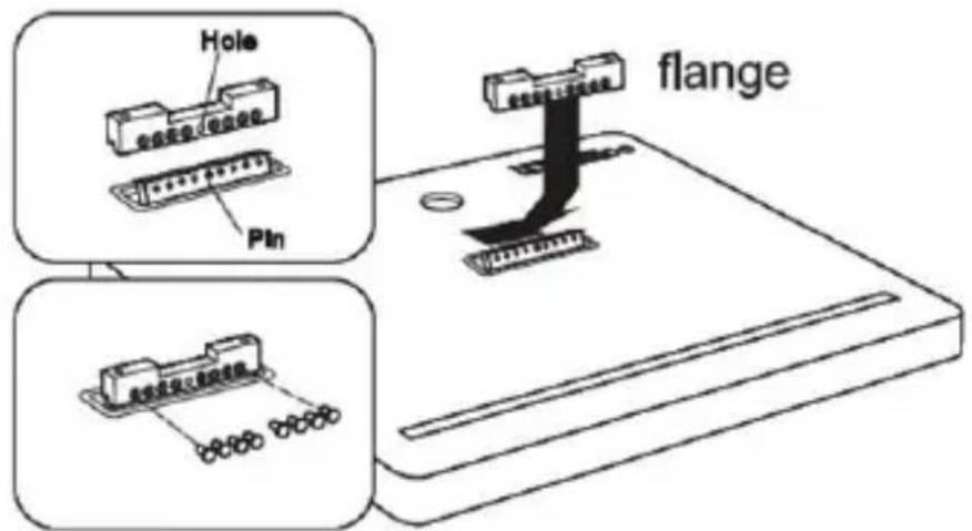 Hole Pin flange