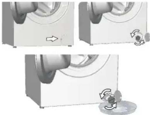 BEKO WUE6511BS - Nemá-li produkt nouzovou hadici pro vypouštění vody: - 1