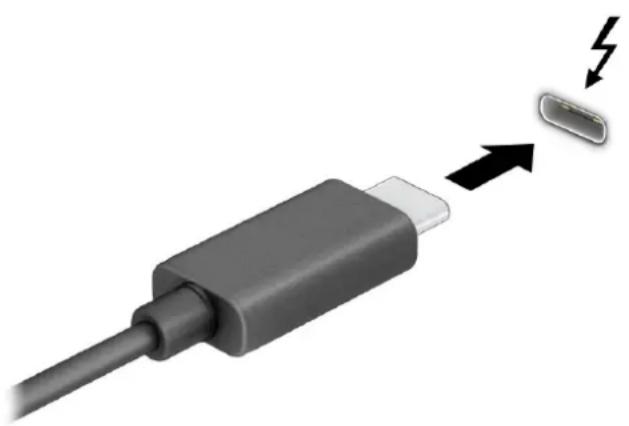 HP Dragonfly G4 - Connexion d'un périphérique Thunderbolt à l'aide d'un câble USB Type-C - 2