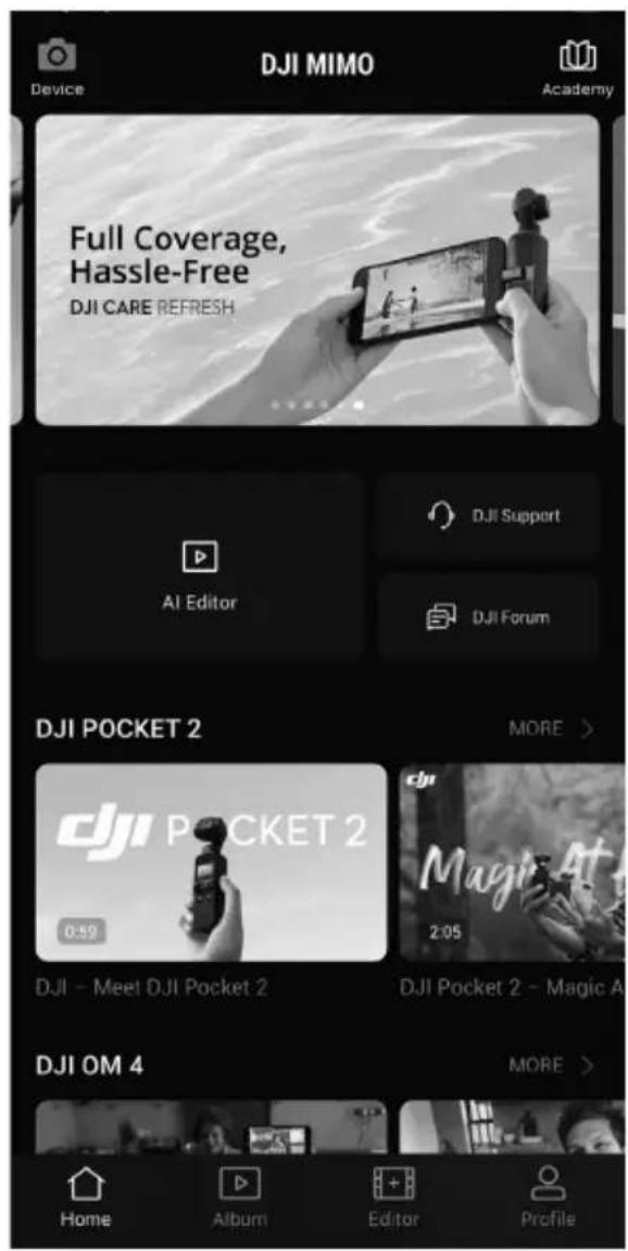 Device DJI MIMO Academy Full Coverage, Hassle-Free DJI CARE REFRESH AI Editor DJI Support DJI Forum DJI POCKET 2 MORE > dji POCKET 2 0:59 DJI - Meet DJI Pocket 2 2:05 DJI Pocket 2 - Magic A DJI OM 4 MORE > Home Album Editor Profile