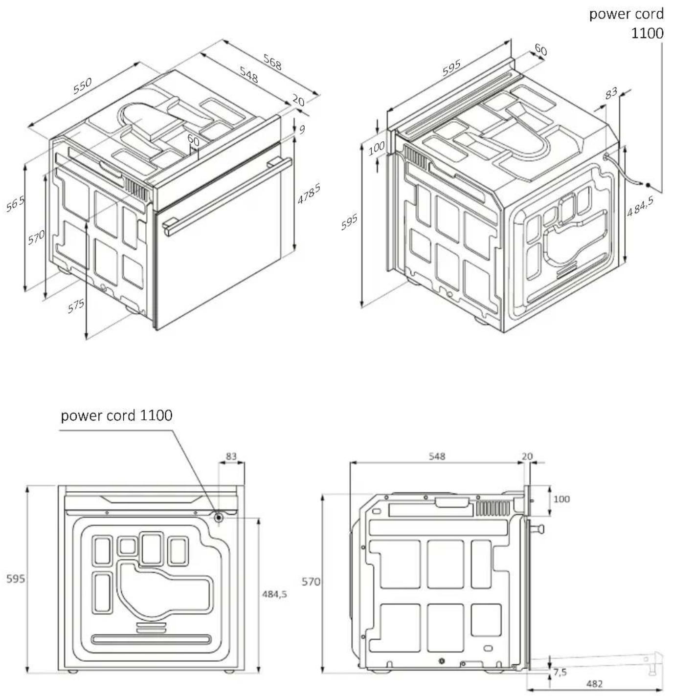 HAIER H6 ID46G3SHTB - Where possible, avoid pre-heating the oven and always try to fill it. - 1