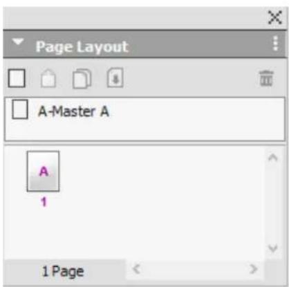 Page Layout A-Master A A 1 1 Page