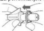PANASONIC EW1614 - H Suporturi pentru duze - 1