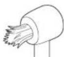 PANASONIC EW1614 - ▶ Orthodontische Düse - 2