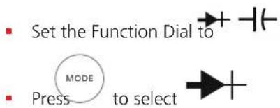 ■ Set the Function Dial to ■ Press to select