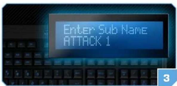Enter Sub Name ATTACK 1