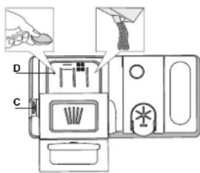 INDESIT DSIO 3M24 C S - REMLIR LE DISTRIBUTEUR DE DÉTERGENT - 1