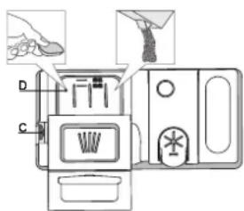 INDESIT DSIO 3M24 C S - ΠΛΗΡΩΣΗ ΤΟΥ ΔΟΧΕΙΟΥ ΑΠΟΡΡΥΠΑΝΤΙΚΟΥ - 1