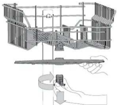 INDESIT DSIO 3M24 C S - PULIZIA DEI BRACCI ASPERSORI - 1