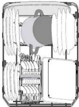 INDESIT DSIO 3M24 C S - APAKŠEJAIS STATIVS - 1