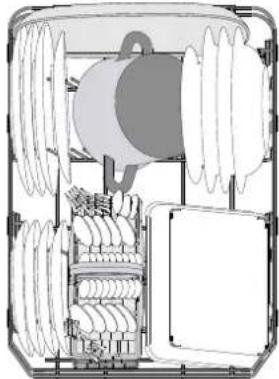 INDESIT DSIO 3M24 C S - CESTELLO INFERIORE - 1