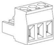 Audac SMQ1250 - 3-Pin Terminal block: - 1
