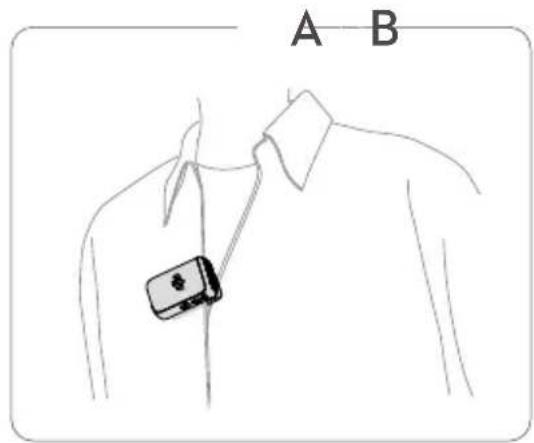 A B