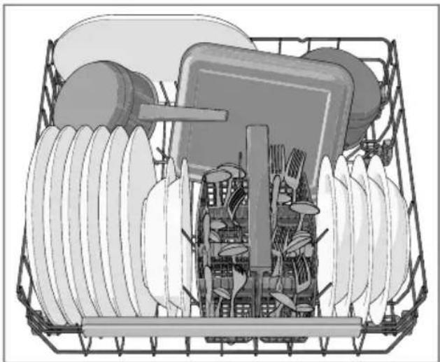 Cross-sectional illustration of a mechanical assembly with multiple components.