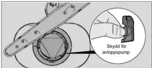 Protection for drain pump