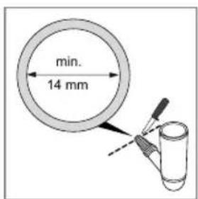 min. 14 mm