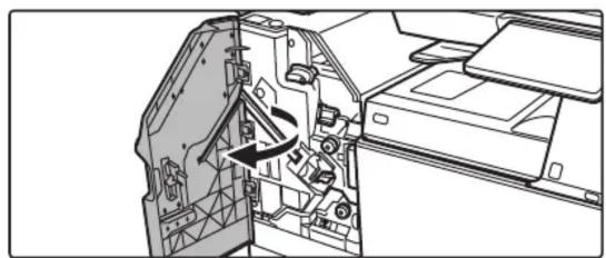 Technical line drawing of a mechanical assembly with no visible text or symbols