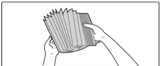 Illustration of hands holding a fan of cards (no text or symbols visible)