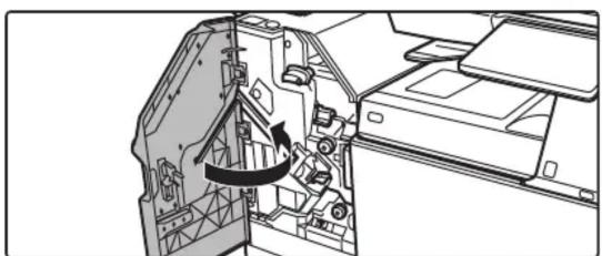 Technical line drawing of a mechanical assembly with no visible text or symbols