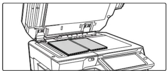 Line drawing of a printer's internal structure with no visible text or symbols