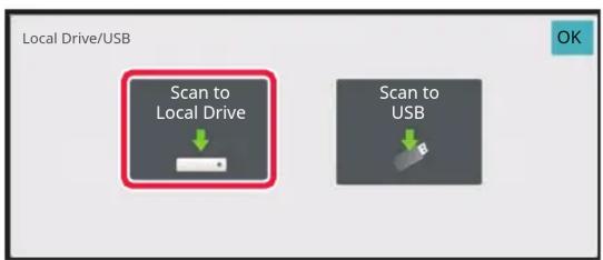 Local Drive/USB Scan to Local Drive Scan to USB OK