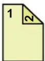 SHARP BP-70M55 - 1-sided copying of 1-sided originals - 90