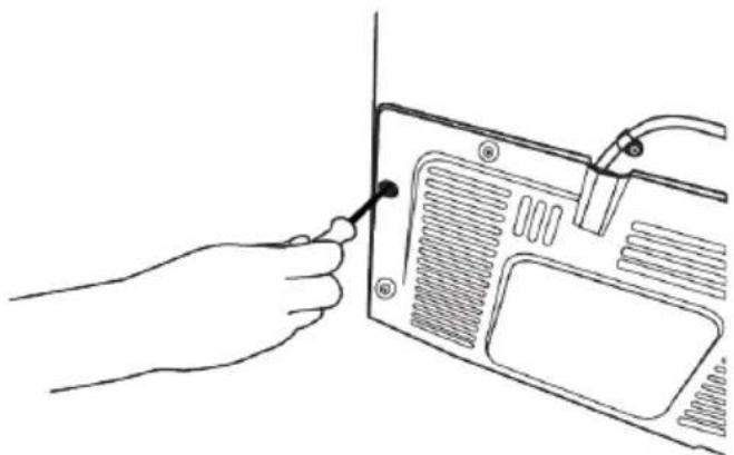 BEKO B3GNE644HXR01 - Anbringen der Kunststoffkeile - 4