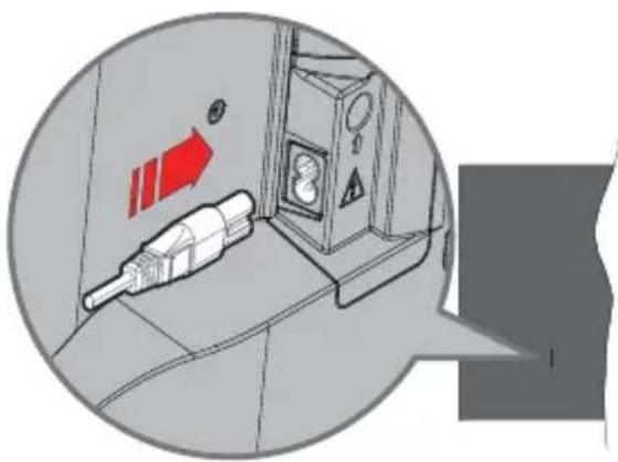PANASONIC TN-43W70AEZ - Stromanschluss - 1