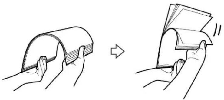 Illustration showing two hands folding a sheet of paper, one being folded and the other unrolled (no text or symbols).