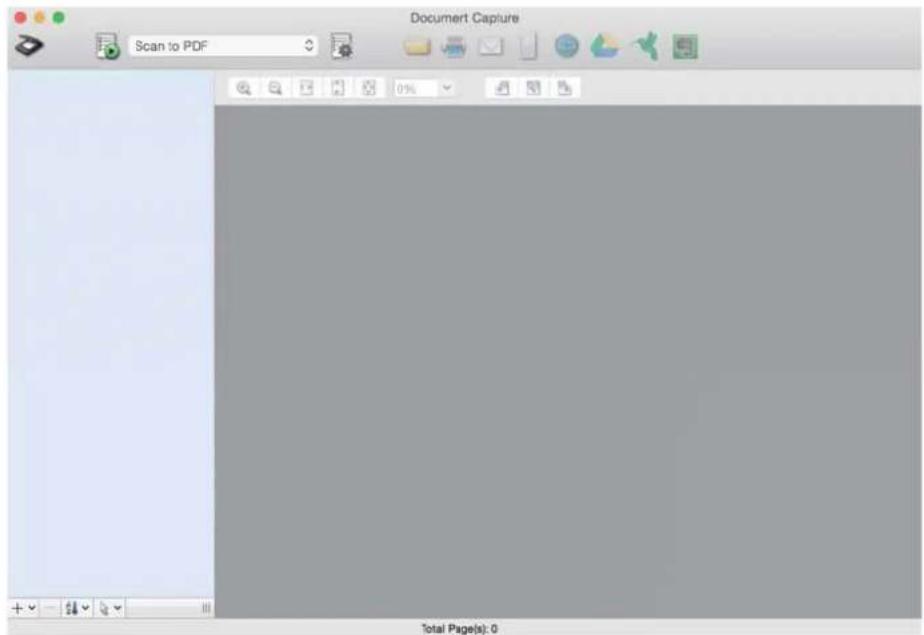 Document Capture Scan to PDF 0% Total Page(s): 0