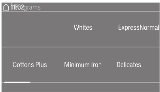 11:02 grams Whites Express Normal Cottons Plus Minimum Iron Delicates