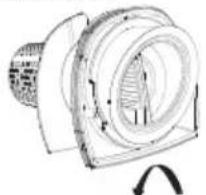Technical line drawing of a mechanical component with no visible text or symbols