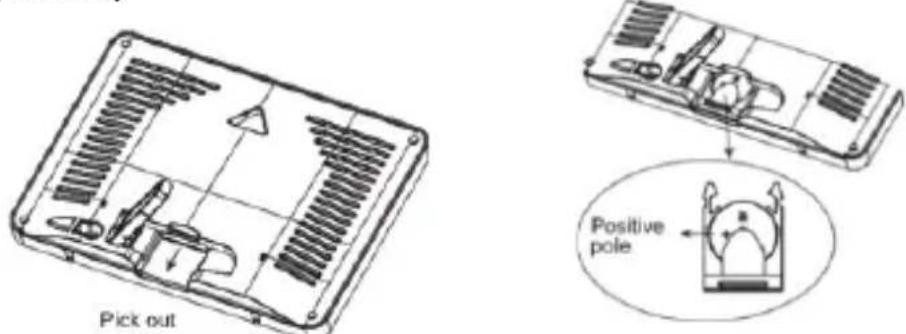 BLAUPUNKT WS30WH - Bateria podtrzymania pamięci ustawień - 1