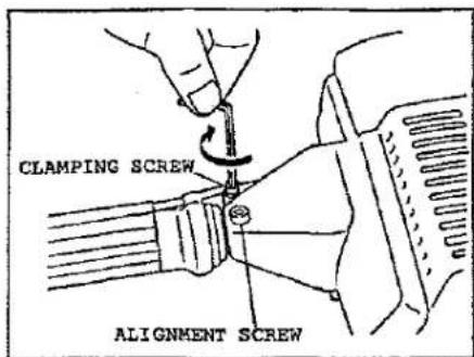CLAMPING SCREW ALIGNMENT SCREW