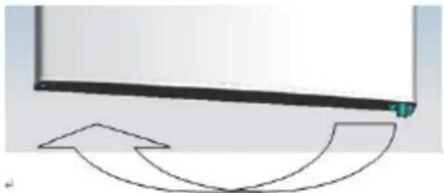 TEKA RTF 2510 - Modification du sens d'ouverture de la porte - 7