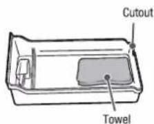 Cutout Towel