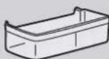 HITACHI R-ZX740RA - Each shelf/pocket - 1