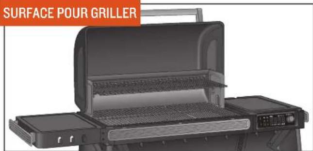 SURFACE POUR GRILLER