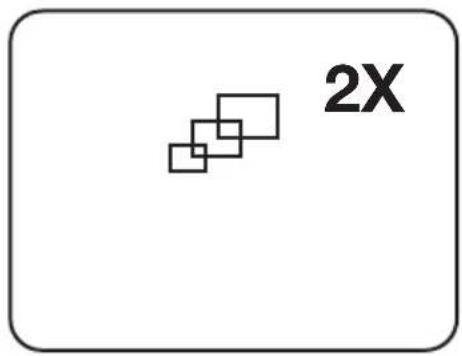 2X
