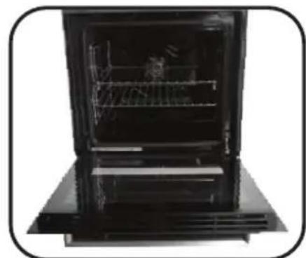 IBERNA IBO686X/E - REMOVAL AND CLEANING OF THE GLASS DOOR - 1