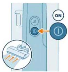 PHILIPS 6000 series XW6264 - Utilisation de l'aspirateur simple - 4