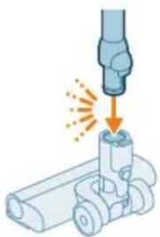 PHILIPS 6000 series XW6264 - Utilisation de l'aspirateur simple - 3